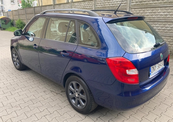 Skoda Fabia cena 19900 przebieg: 156000, rok produkcji 2008 z Nysa małe 277